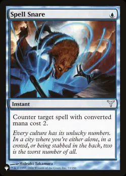 MTG Spell Snare [The List] Near Mint - Image 1