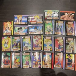 Dragon Ball Carddass 25 Card Set Collectible Used Excellent Condition - Image 1