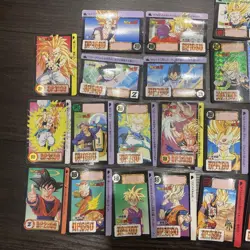 Dragon Ball Carddass 25 Card Set Collectible Used Excellent Condition - Image 3