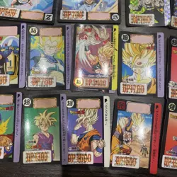 Dragon Ball Carddass 25 Card Set Collectible Used Excellent Condition - Image 4