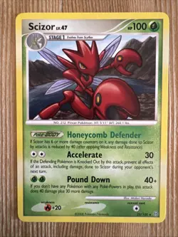 Scizor - 25/100 - Pokemon Stormfront Non-Holo Card VLP - Image 1