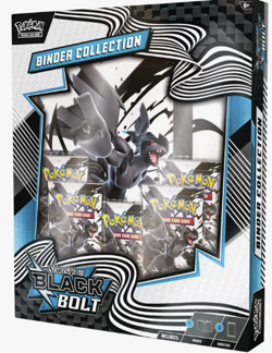 Pokemon Black Bolt Binder Collection In Hand Factory Sealed - Image 1