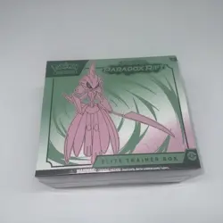 Scarlet & Violet Paradox Rift Elite Trainer Box Pokemon TCG Iron Valiant Trading - Image 1