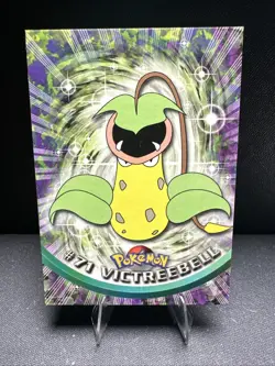 1999 Topps Pokemon TV Animation Series 1 Victribell #71 Blue Logo Non Holo - Image 1