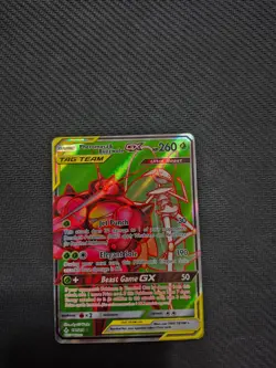 RARE TAG TEAM POKEMON CARDS BOTH OF THEM ARE NEAR MINT CONDITION CARDS - Image 4