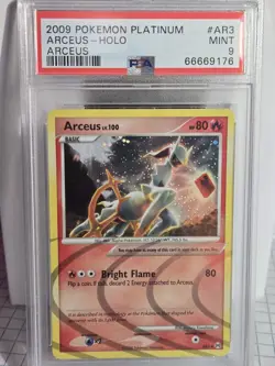 2009 Pokemon Platinum - Arceus Holo #AR3 - PSA 9 - Image 1