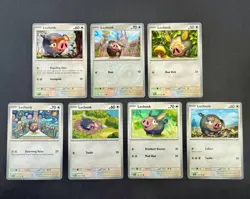 Lechonk + Oinkologne Pokemon Cards, Set of 10 with 1 Reverse Holo Colorless Type - Image 1