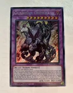YuGiOh Battle of Chaos Guardian Chimera #BACH-EN040 NM - 1st Edition - Image 1