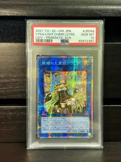 Yugioh Yu-Gi-Oh! Card PSA Duel Monsters Rare Shining Light Spirit User Lina - Image 1