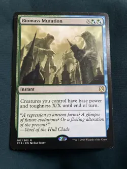 Biomass Mutation ~ Commander 2019 NM Magic MTG - Image 1