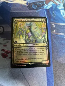 Ayara, First of Locthwain (Foil) [March of the Machine] (MOM) [MTG] Magic - Image 1