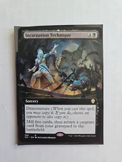 Incarnation Technique (Borderless) - LP - Commander 2021 - MTG Magic - Rare - Image 1