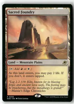 Sacred Foundry - Edge of Eternities - MTG - Image 1