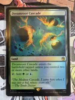 Dreamroot Cascade Rare Foil WHO 273 Doctor Who MTG Near Mint - Image 1