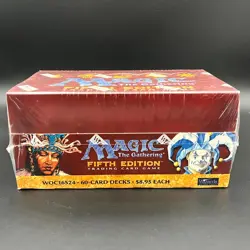 5th Edition Starter Deck Box (12 decks) - Factory Sealed MTG Magic the Gathering - Image 2
