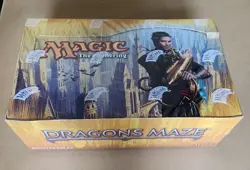Magic the Gathering Dragon's Maze Factory Sealed 36 Pack Booster Box 16c - Image 1