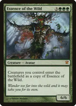 Essence of the Wild Innistrad PLD Green Mythic Rare MAGIC MTG CARD ABUGames - Image 1