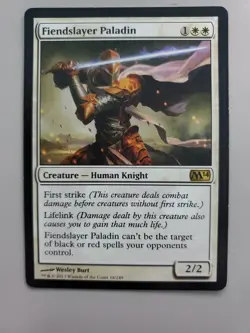 MTG Fiendslayer Paladin Magic 2014 18/249 Regular Rare - Image 1