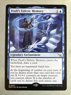 MTG / Proft's Eidetic Memory / MKM / #0067 / Regular / Rare / NM - Image 1