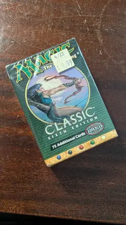SIXTH 6th EDITION MTG CLASSIC Sealed Two Player Starter Deck from Box - English - Image 1