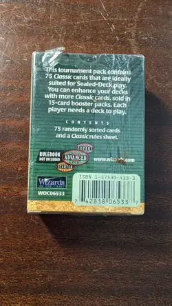 SIXTH 6th EDITION MTG CLASSIC Sealed Two Player Starter Deck from Box - English - Image 2