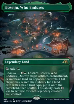 Boseiju, Who Endures - Kamigawa NEO NM-Mint, English BORDERLESS - Image 1