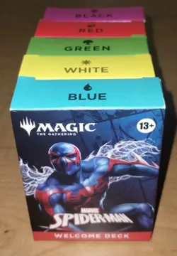 NEW SDCC 2025 Magic The Gathering x Spider-Man Complete Welcome Deck Set (5) - Image 2