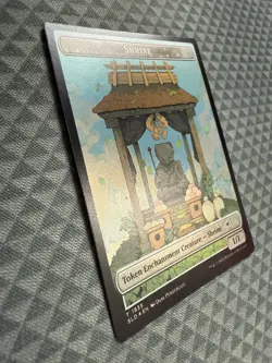 MTG Shrine Token #1835 Rainbow Foil Token Secret Lair Drop Series (SLD) - Image 2
