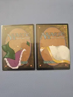 Forest Swamp Anime Girl Waifu Hand Painted Alter Art MTG Magic the Gathering - Image 2