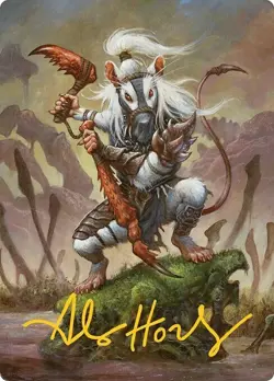 Gold Stamp Art Series INK-EYES, SERVANT OF ONI mtg Bloomburrow - Image 1