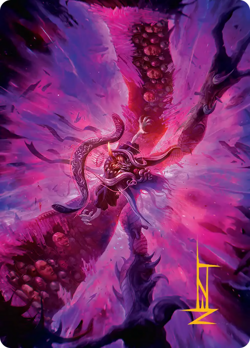 Gold Stamp Art Series HADES, SORCERER OF ELD mtg Final Fantasy #12 - Image 1