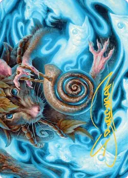 Gold Stamp Art Series MIND SPIRAL mtg Bloomburrow - Image 1