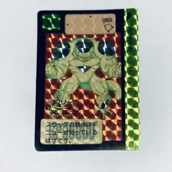 Dragon Ball Z Carddass Frieza Kira Card 1991 Bandai Collectible Used - Image 1