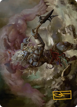 Gold Stamp Art Series KIMAHRI, VALIANT GUARDIAN mtg Final Fantasy #29 - Image 1