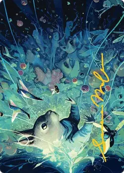 Gold Stamp Art Series FOR THE COMMON GOOD mtg Bloomburrow - Image 1