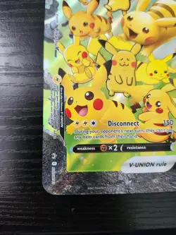 Pokemon TCG JUMBO Promo Pikachu V Union SWSH142-NM/M - Image 5