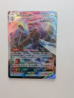 Inteleon VMAX - 079/264 - Pokemon Fusion Strike Sword Shield Ultra Rare Card LP - Image 1