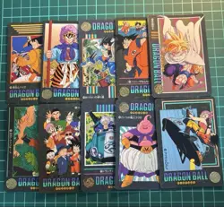 Dragon Ball Card Visual Adventure Set of 10 Used Collectible Cards - Image 1