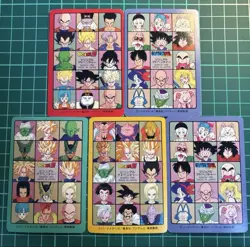 Dragon Ball Card Visual Adventure Set of 10 Used Collectible Cards - Image 5