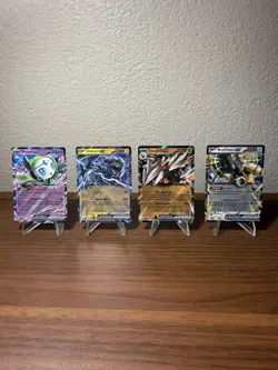 4 Card EX Lot Pokemon Black Bolt White Flare - Image 1