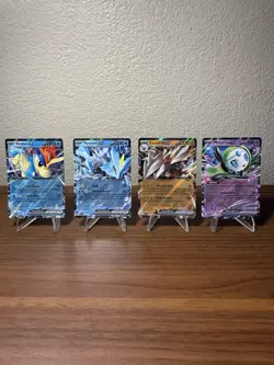 4 Card EX Lot Pokemon Black Bolt White Flare - Image 1