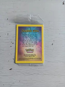 Sealed Ancient Mew Holofoil Promo Card Pokemon the Movie 2000 - Image 2