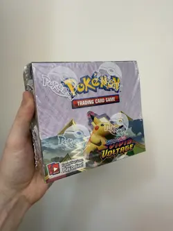 Pokemon TCG Sword & Shield Vivid Voltage Booster Box 36 Booster Packs Sealed 820650817496 - Image 1