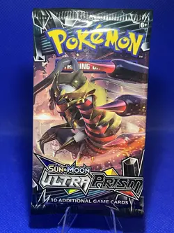 Pokemon Sun and Moon Ultra Prism Booster Pack Factory Sealed - NEW - Image 1