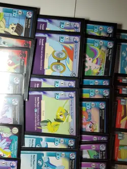 Lot Of 70+ My Little Pony Trading Card Game Cards MLP - Twilight & Rainbow Dash - Image 10