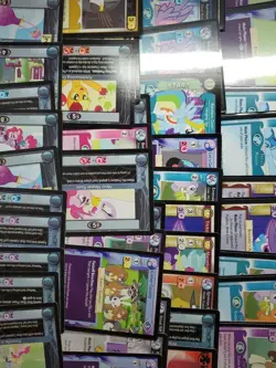 Lot Of 70+ My Little Pony Trading Card Game Cards MLP - Twilight & Rainbow Dash - Image 12