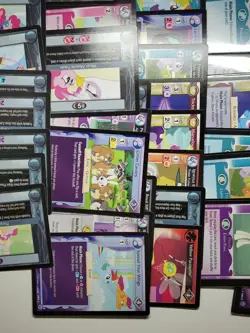 Lot Of 70+ My Little Pony Trading Card Game Cards MLP - Twilight & Rainbow Dash - Image 13