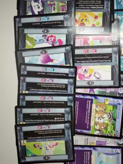 Lot Of 70+ My Little Pony Trading Card Game Cards MLP - Twilight & Rainbow Dash - Image 14