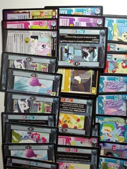 Lot Of 70+ My Little Pony Trading Card Game Cards MLP - Twilight & Rainbow Dash - Image 16