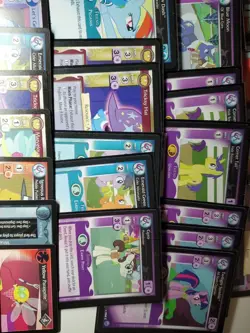 Lot Of 70+ My Little Pony Trading Card Game Cards MLP - Twilight & Rainbow Dash - Image 8